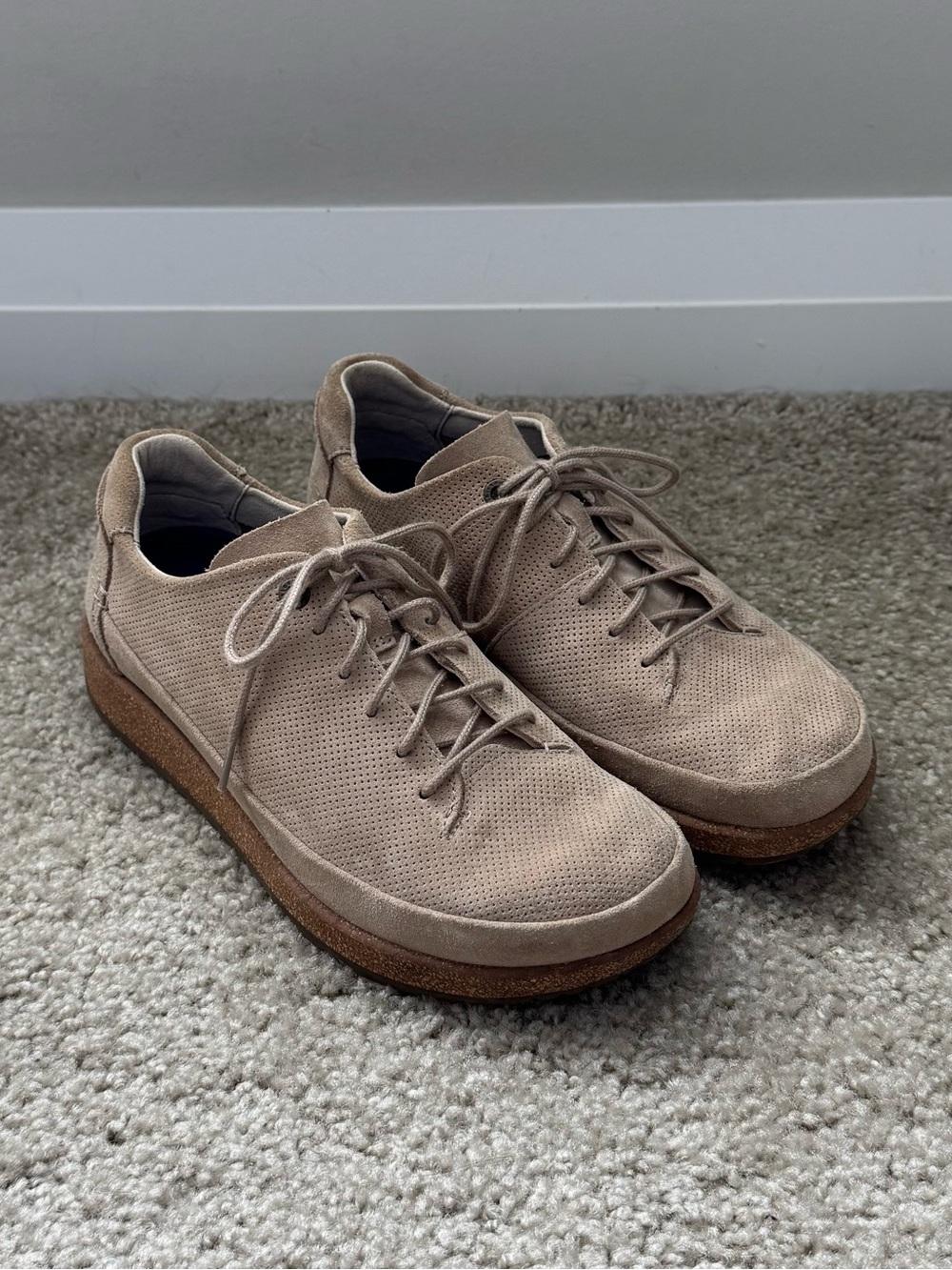 Birkenstock Honnef Light in suede leather, size 38 regular